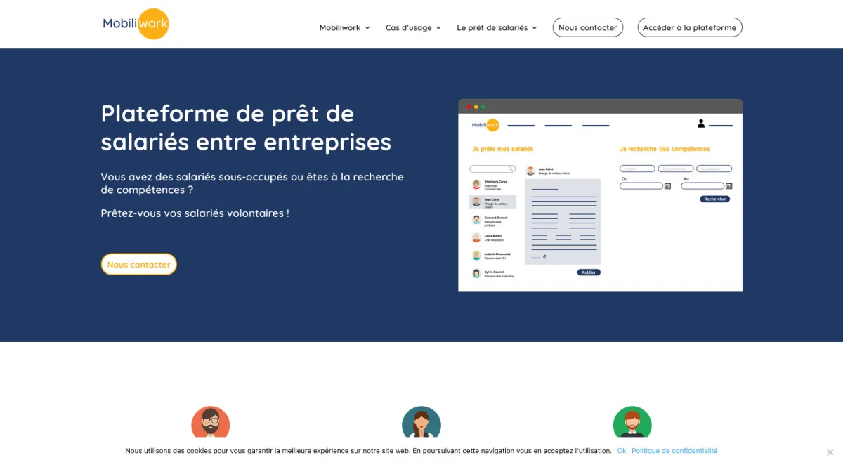 Interface Mobiliwork : fonctionnalités, prix, alternatives