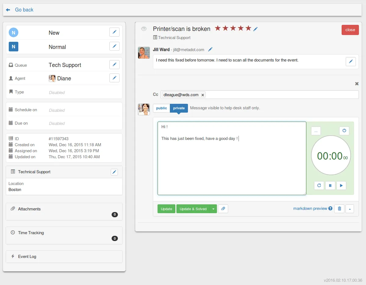 Notre avis sur Mojo Help Desk : un logiciel de service client (assistance / support / SAV) à découvrir