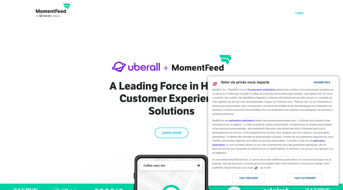 Interface MomentFeed : fonctionnalités, prix, alternatives