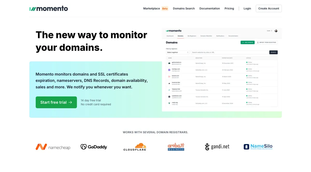 Interface Momento : fonctionnalités, prix, alternatives