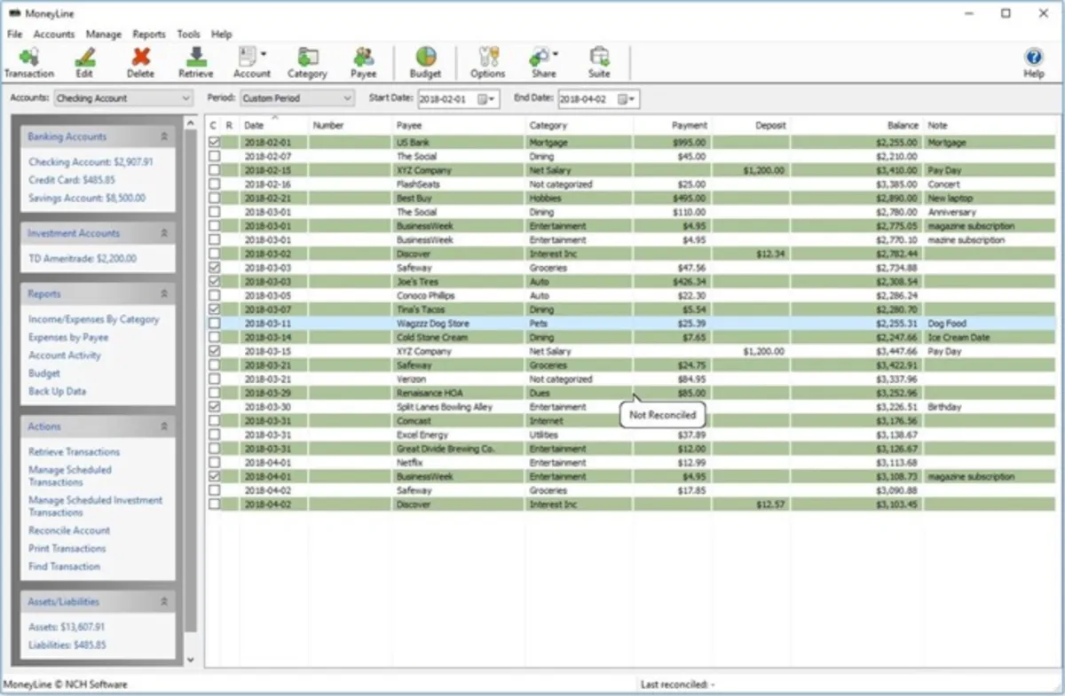 Notre avis sur MoneyLine : un logiciel de reporting financier à découvrir