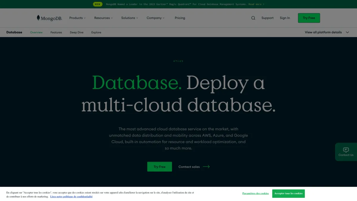 Notre avis sur MongoDB Atlas : une base de données (database) à découvrir