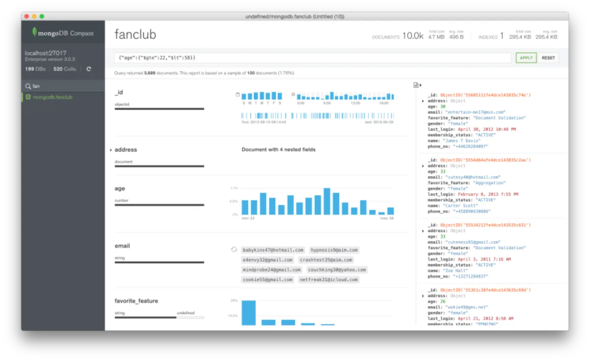 MongoDB: avis sur la base de données (database): fonctionnalités, avantages, inconvénients et tarifs