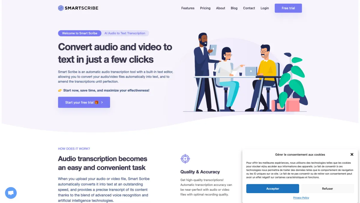 Interface Monkeyscribe : fonctionnalités, prix, alternatives