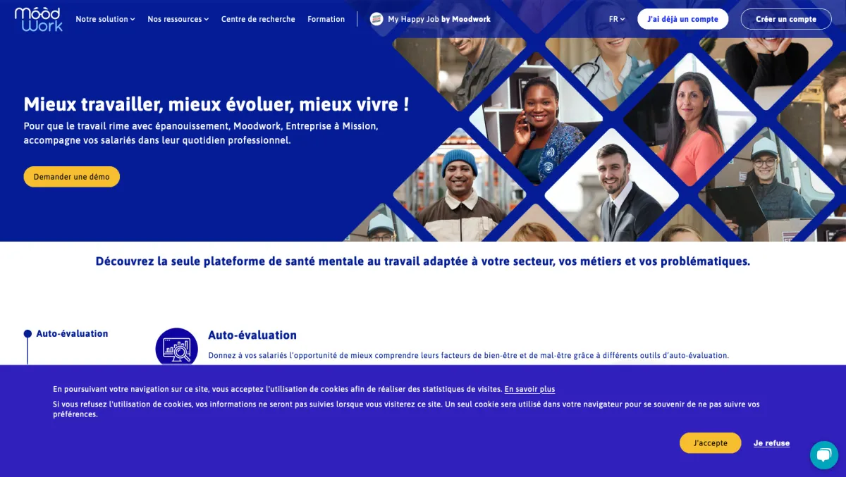 Notre avis sur Moodwork : un logiciel de bien-être en entreprise à découvrir Notre avis sur Moodwork : un logiciel de bien-être en entreprise à découvrir