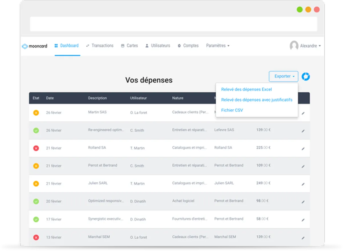 Notre avis sur Mooncard : un logiciel de notes de frais à découvrir Notre avis sur Mooncard : un logiciel de notes de frais à découvrir