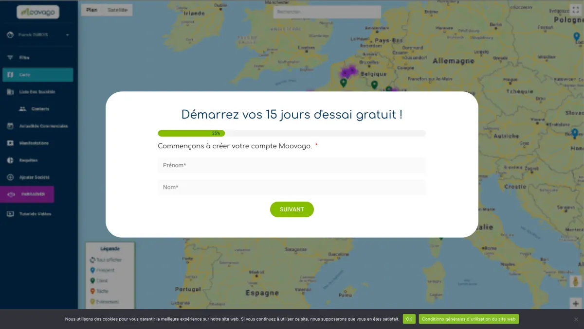 Interface Moovago : fonctionnalités, prix, alternatives