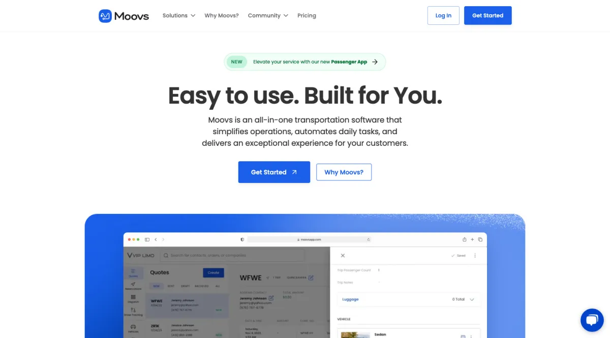Interface Moovs : fonctionnalités, prix, alternatives