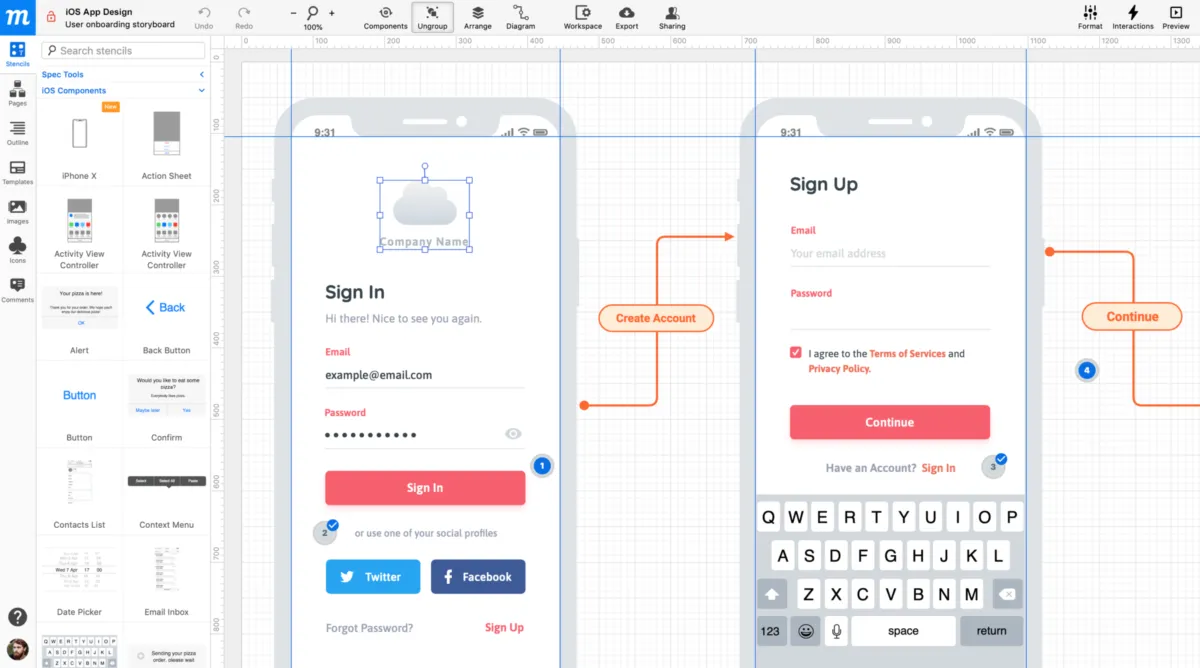 Notre avis sur Moqups : un logiciel wireframe (maquette fonctionnelle) à découvrir Notre avis sur Moqups : un logiciel wireframe (maquette fonctionnelle) à découvrir