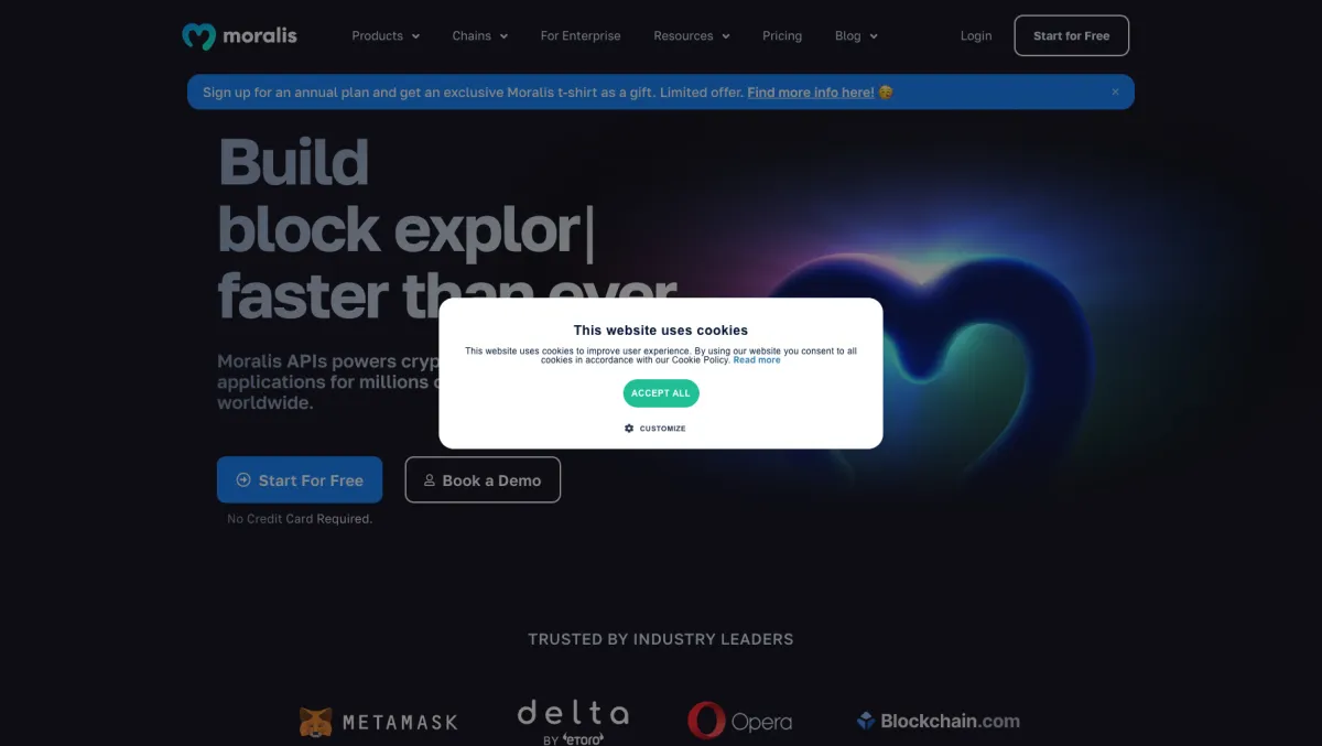 Interface Moralis : fonctionnalités, prix, alternatives