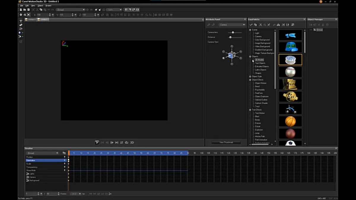 Interface MotionStudio 3D: fonctionnalités, prix, alternatives