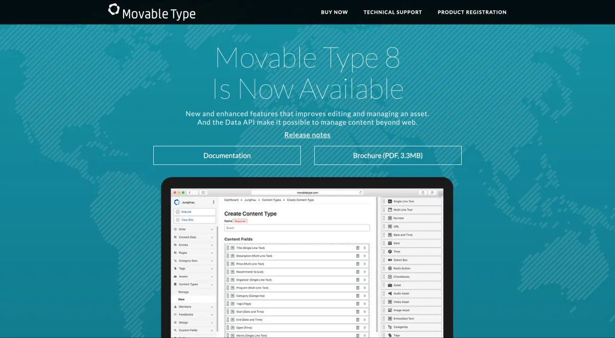 Interface Movable Type : image, ergonomie, alternatives