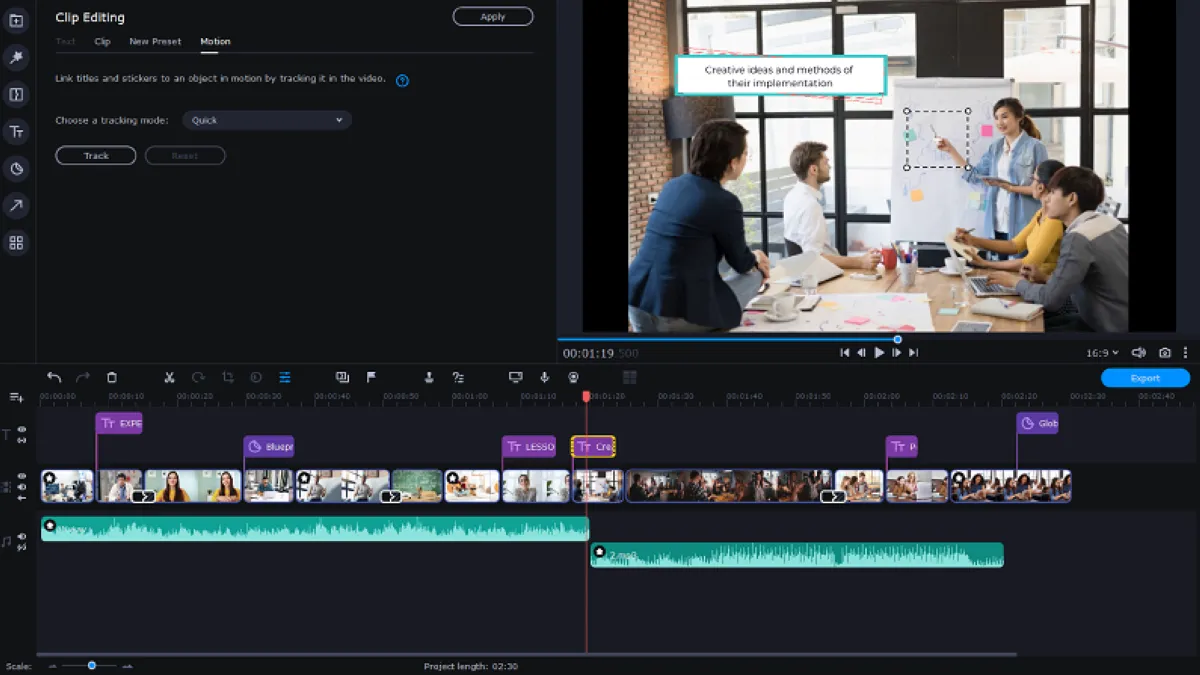 Movavi Academic: avis sur le logiciel de montage vidéo: fonctionnalités, avantages, inconvénients et tarifs