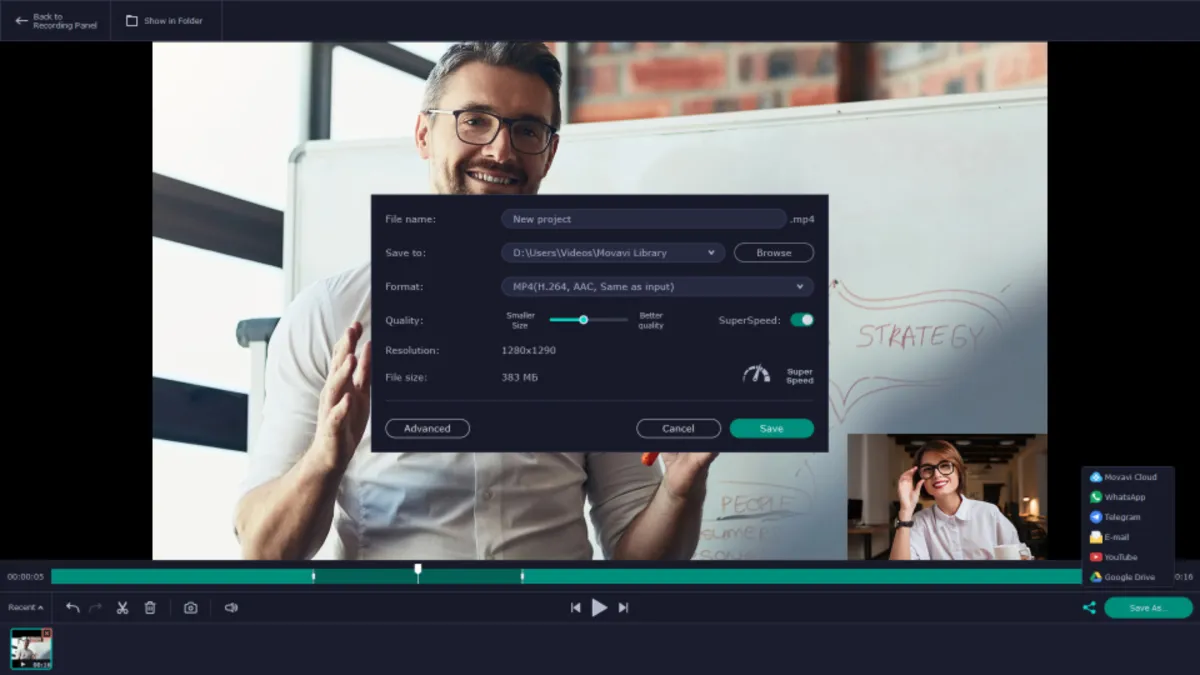 Notre avis sur Movavi Screen Recorder : un logiciel de montage vidéo à découvrir