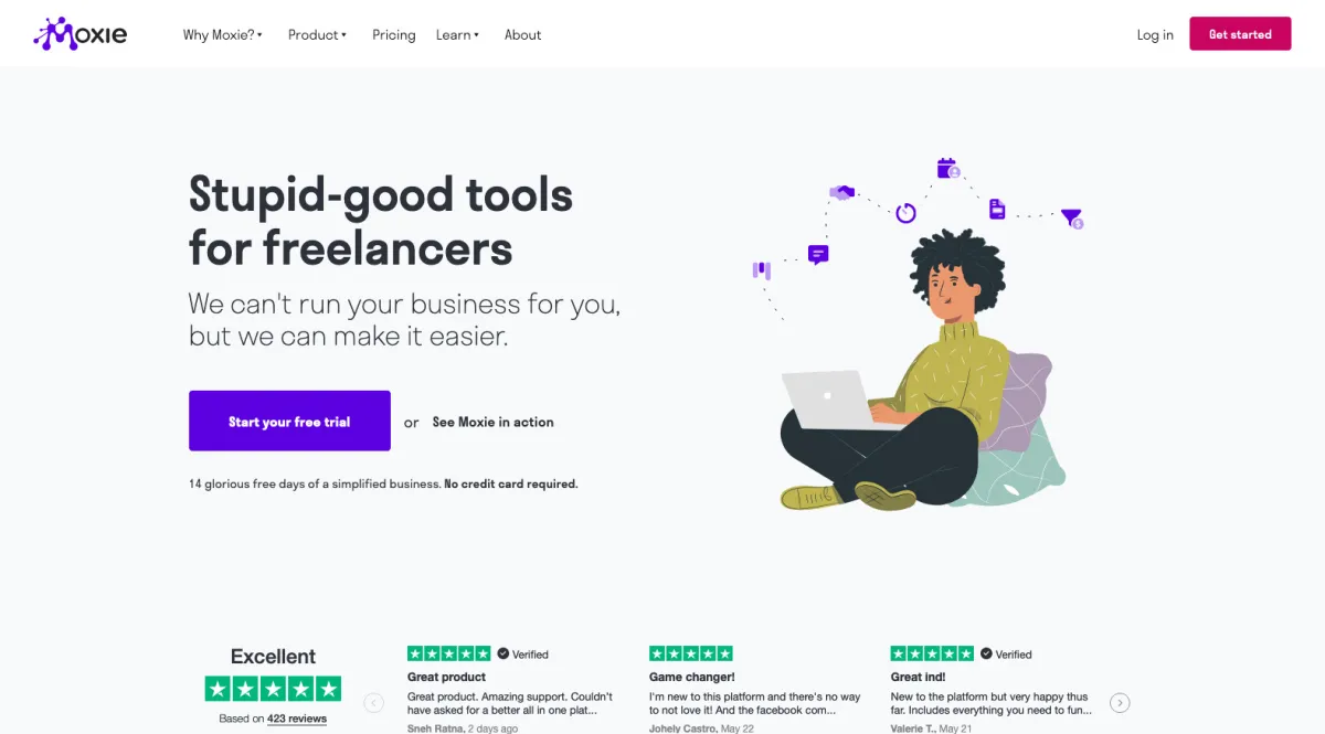Interface Moxie : image, ergonomie, alternatives