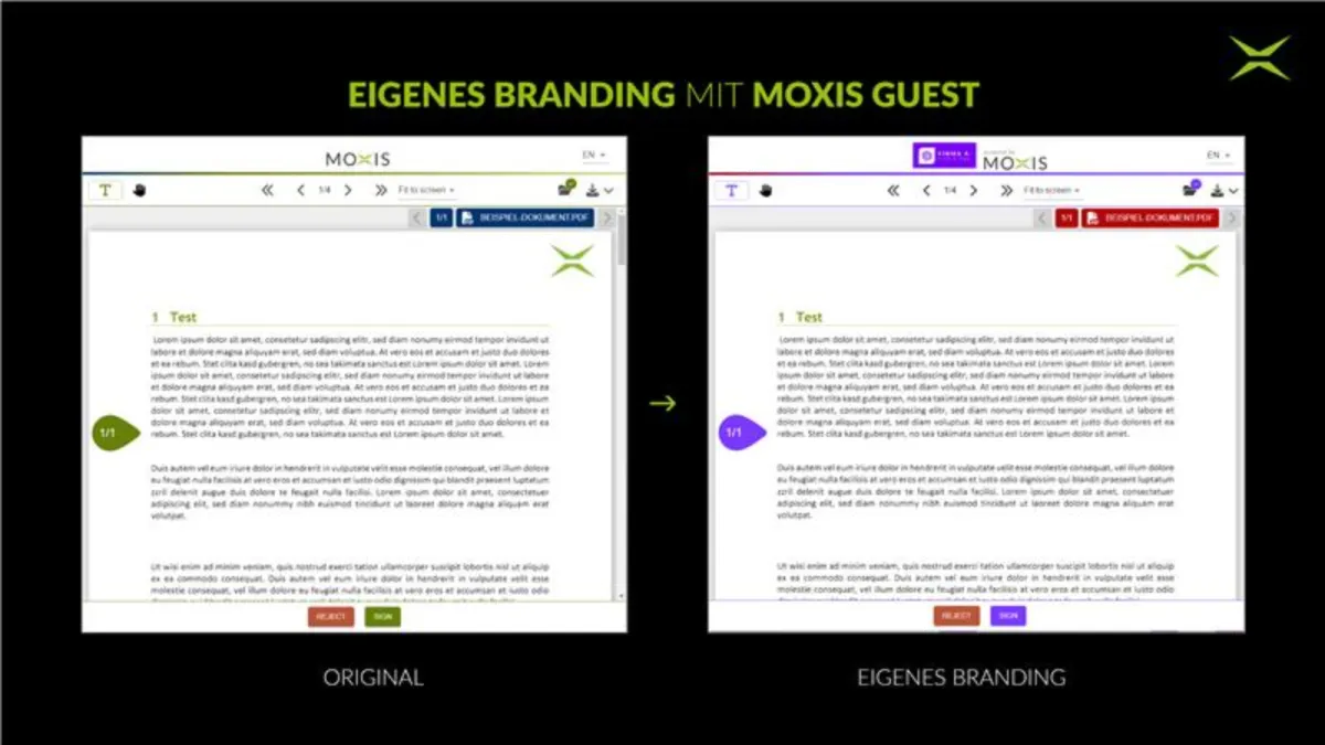 Interface MOXIS: fonctionnalités, prix, alternatives