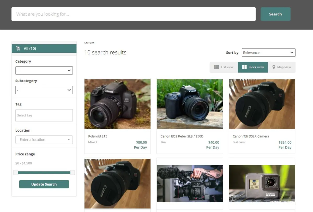 Interface My Marketplace Builder: fonctionnalités, prix, alternatives