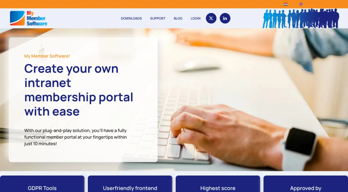 Interface My Member Software : fonctionnalités, prix, alternatives