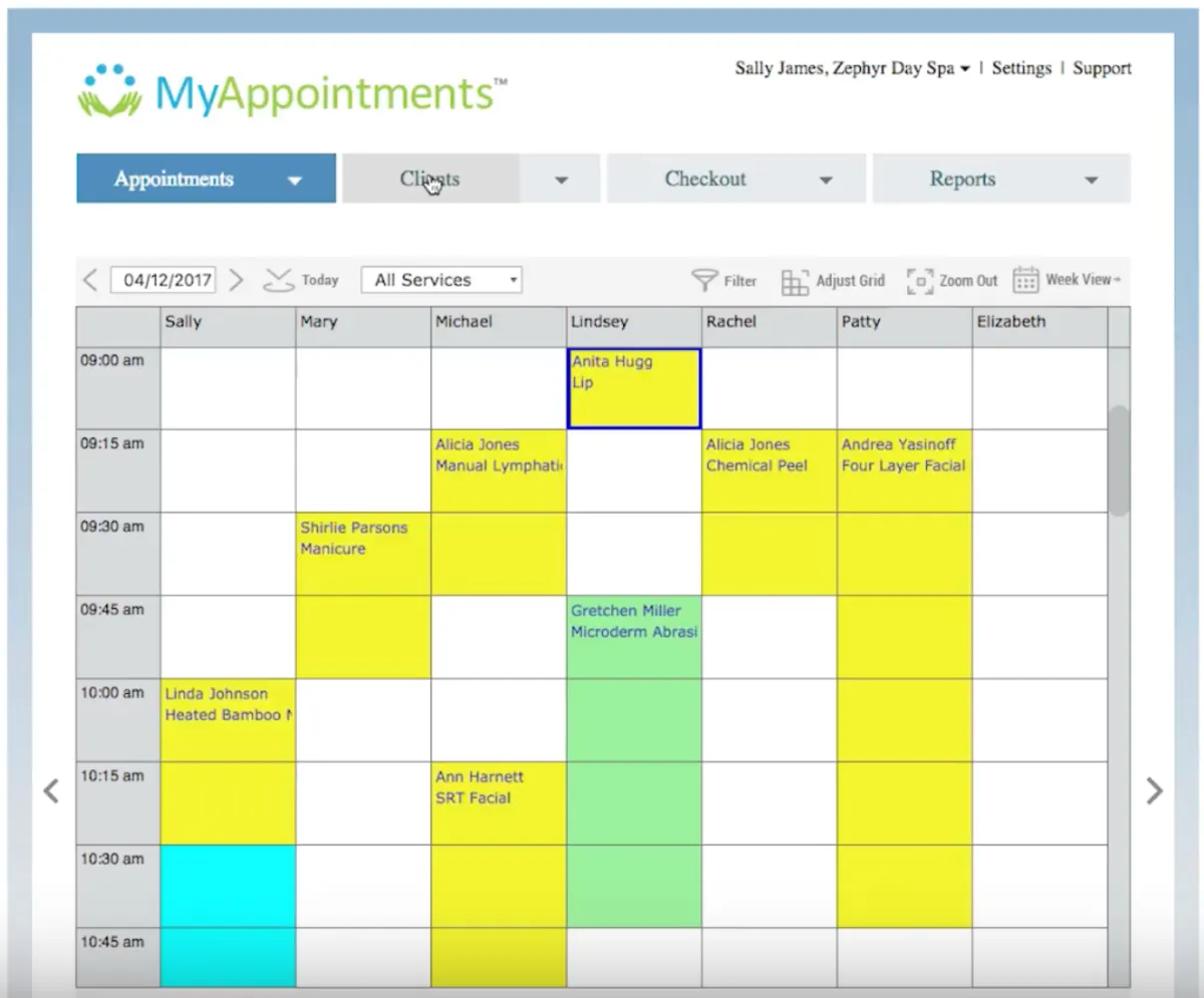 MyAppointments: avis sur le logiciel de prise de rendez-vous en ligne: fonctionnalités, avantages, inconvénients et tarifs