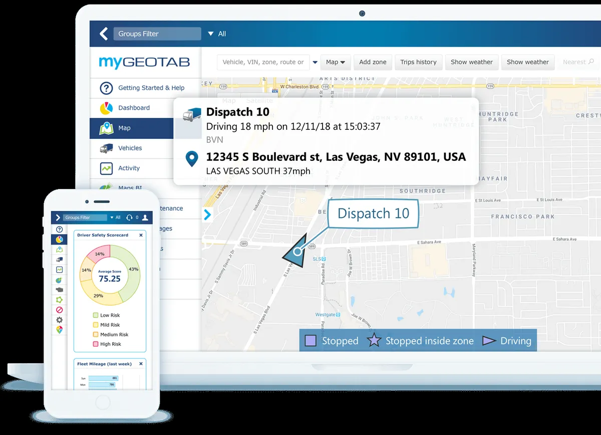Comparez les fonctionnalités, avis utilisateurs et prix de nombreux logiciels pour la gestion de fonds de commerce comme Geotab, Keeptruckin, Fleet Complete, Samsara … 