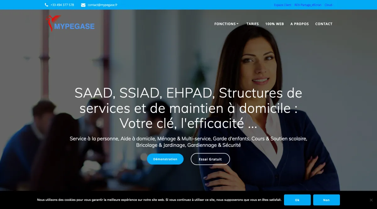 Interface Mypegase : fonctionnalités, prix, alternatives