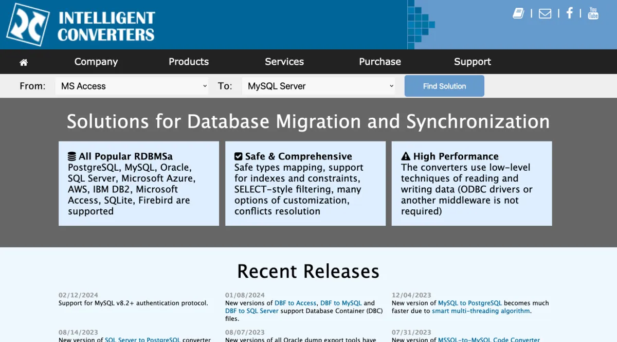 Interface MySQL Migration Toolkit : fonctionnalités, prix, alternatives Interface MySQL Migration Toolkit : fonctionnalités, prix, alternatives