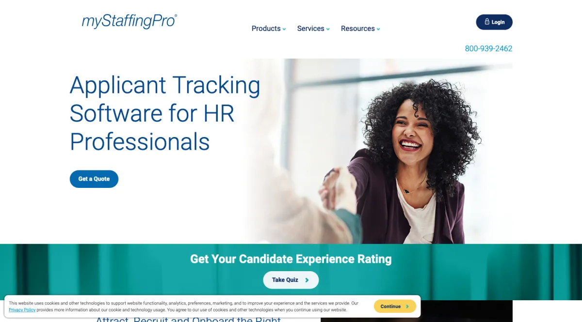 Interface myStaffingPro : image, ergonomie, alternatives Interface myStaffingPro : image, ergonomie, alternatives