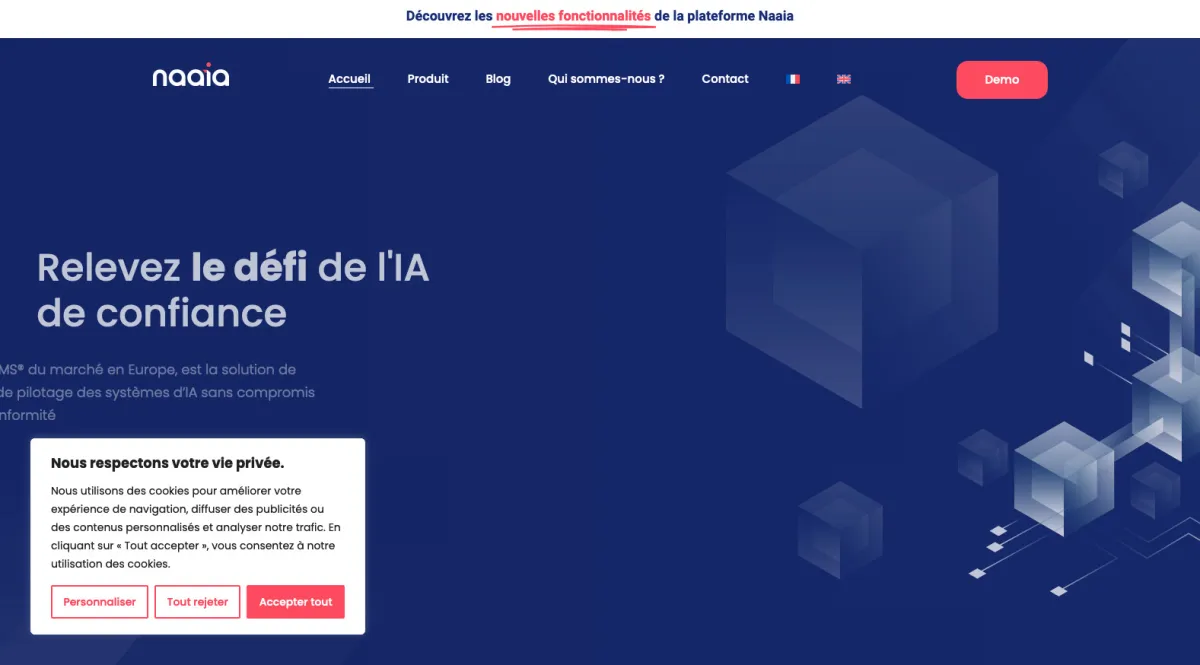 Interface NAAIA : fonctionnalités, prix, alternatives