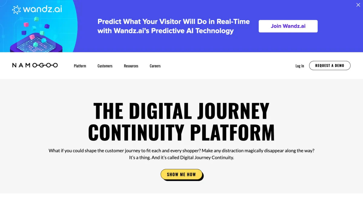 Interface Namogoo : fonctionnalités, prix, alternatives