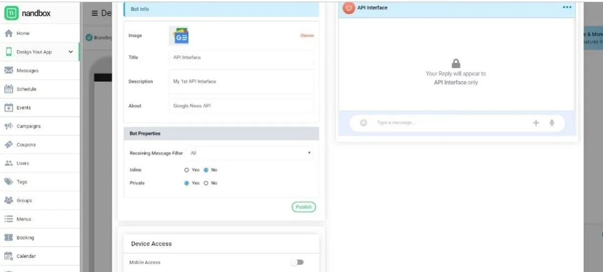Interface nandbox: fonctionnalités, prix, alternatives Interface nandbox: fonctionnalités, prix, alternatives