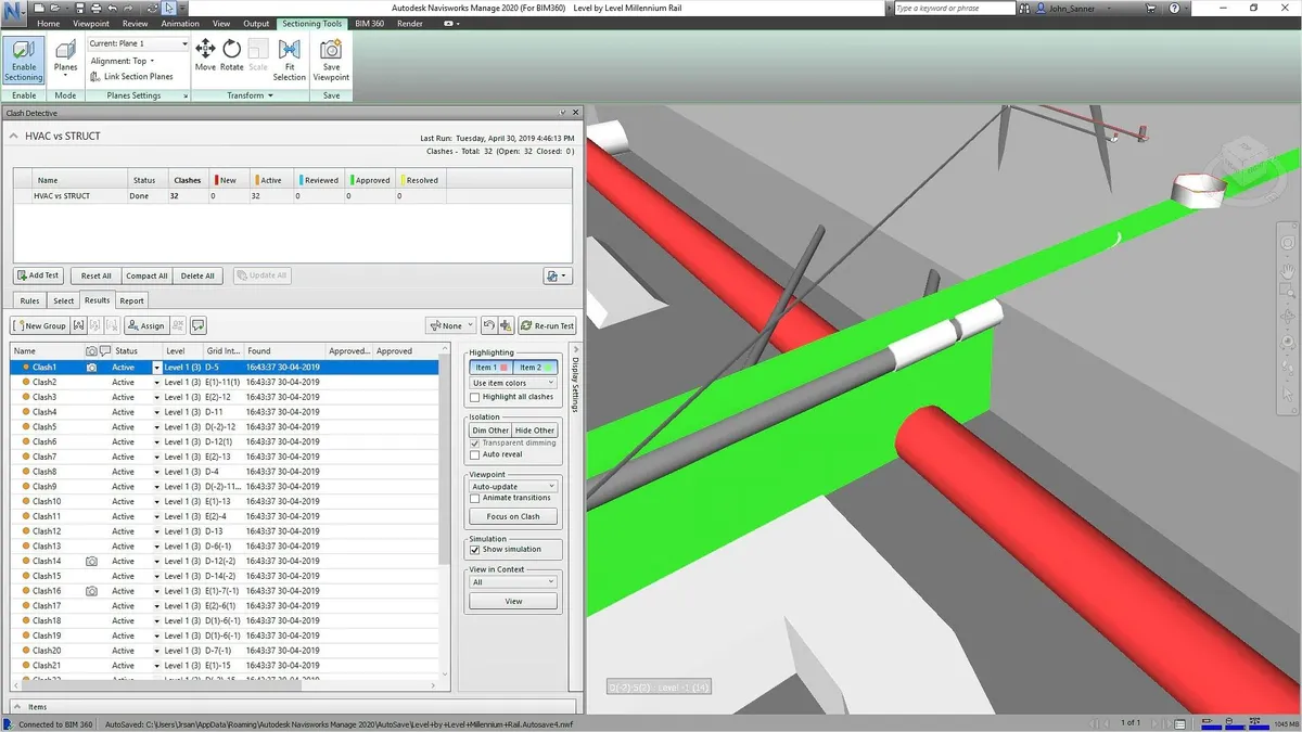 Notre avis sur Navisworks : un logiciel BIM (modélisation des données du bâtiment) à découvrir