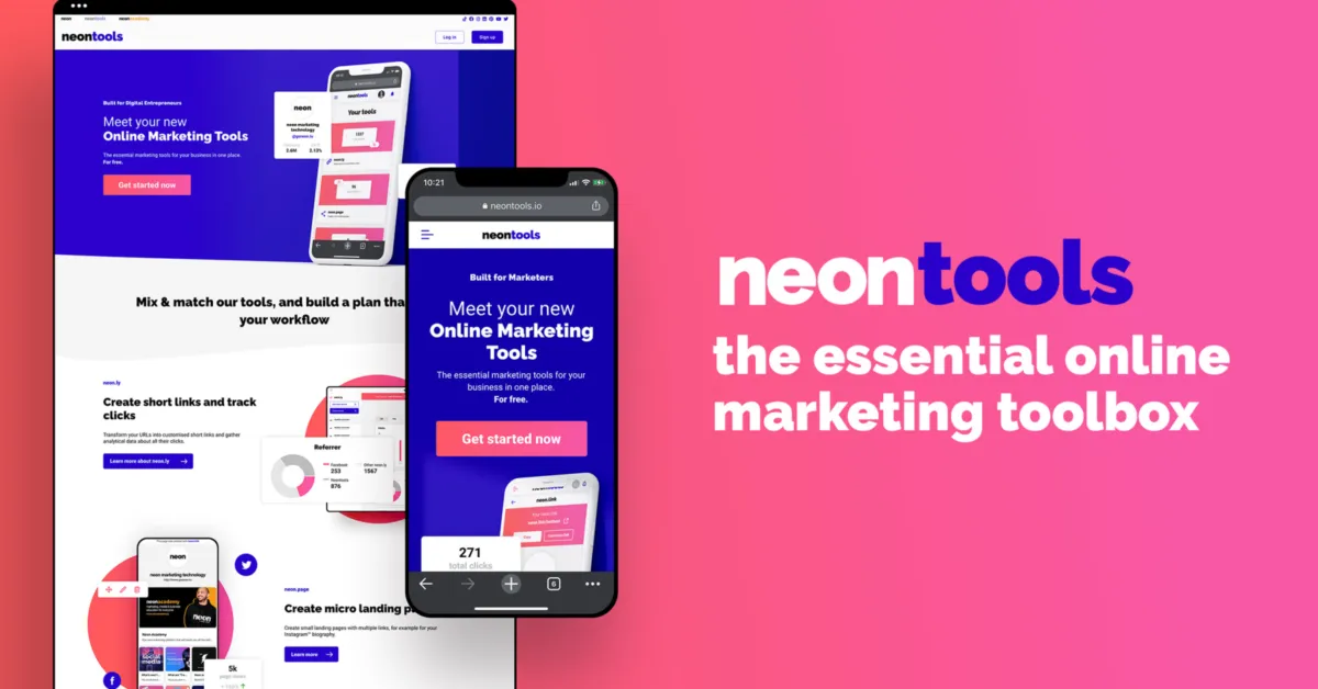Notre avis sur neontools : un logiciel de landing pages (pages de destination) à découvrir