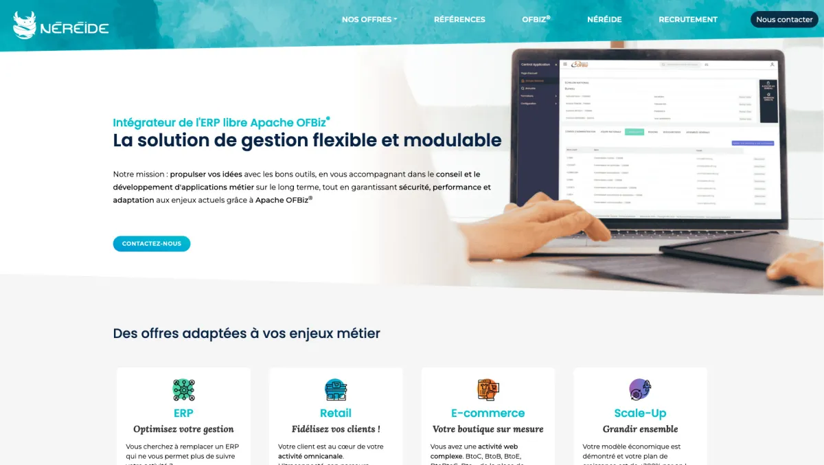 Interface Nereide : fonctionnalités, prix, alternatives