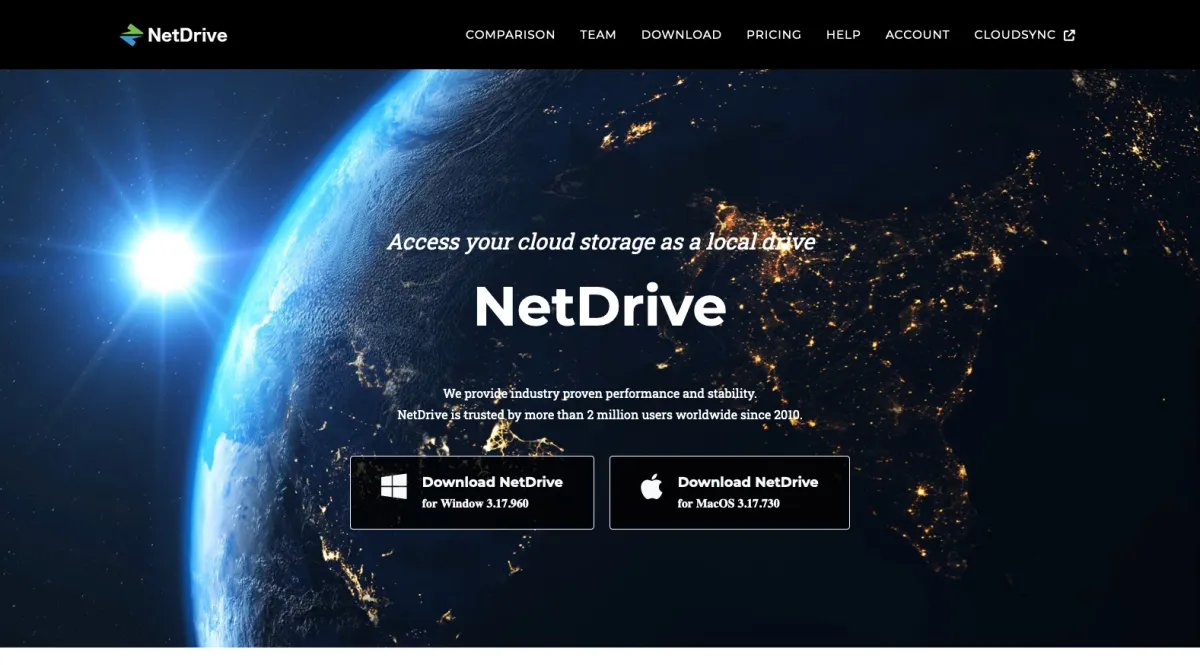 Interface NetDrive : fonctionnalités, prix, alternatives