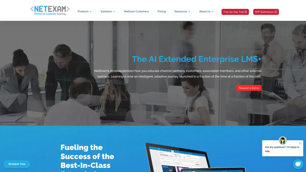 Netexam: avis sur le logiciel LMS (learning management system): fonctionnalités, avantages, inconvénients et tarifs Netexam: avis sur le logiciel LMS (learning management system): fonctionnalités, avantages, inconvénients et tarifs