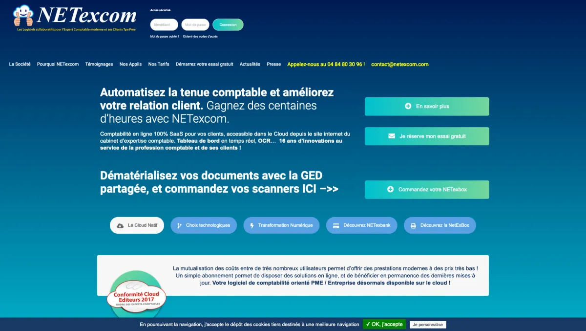Interface Netexcom : fonctionnalités, prix, alternatives Interface Netexcom : fonctionnalités, prix, alternatives