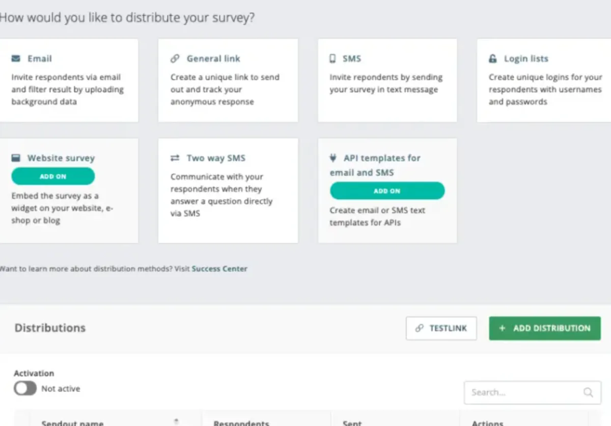 Interface Netigate: fonctionnalités, prix, alternatives