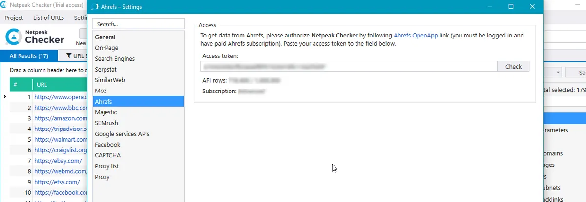 Interface Netpeak Checker: fonctionnalités, prix, alternatives Interface Netpeak Checker: fonctionnalités, prix, alternatives
