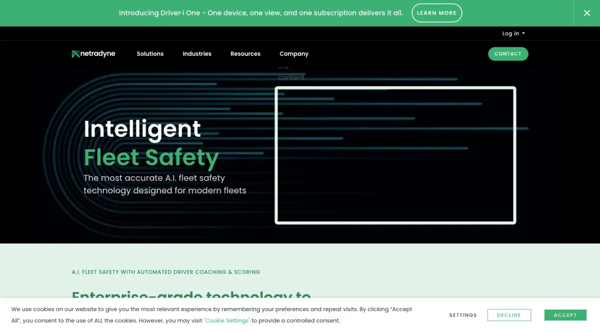 Interface Netradyne : fonctionnalités, prix, alternatives