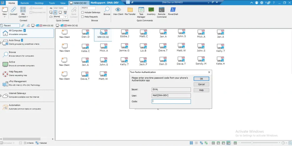 Interface NetSupport: fonctionnalités, prix, alternatives