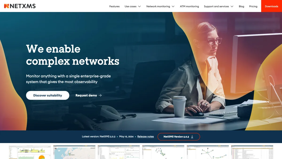 Interface NetXMS : image, ergonomie, alternatives