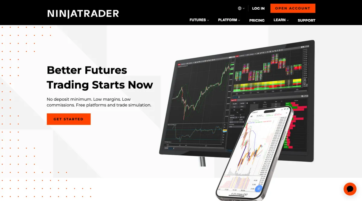 Interface NinjaTrader : fonctionnalités, prix, alternatives