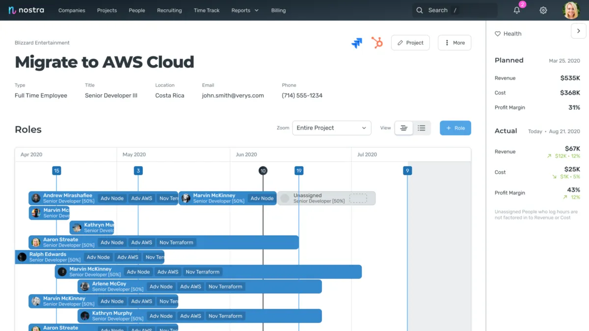 Notre avis sur Nostra : un logiciel de gestion des temps et activités (GTA: time tracking / pointage / badgeuse) à découvrir