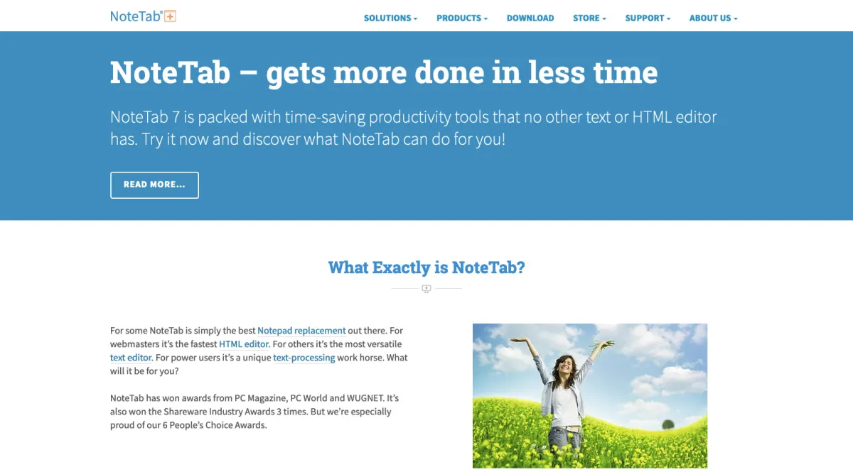 Interface NoteTab : image, ergonomie, alternatives Interface NoteTab : image, ergonomie, alternatives