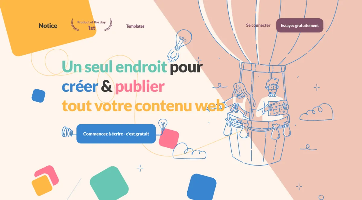 Interface Notice : fonctionnalités, prix, alternatives