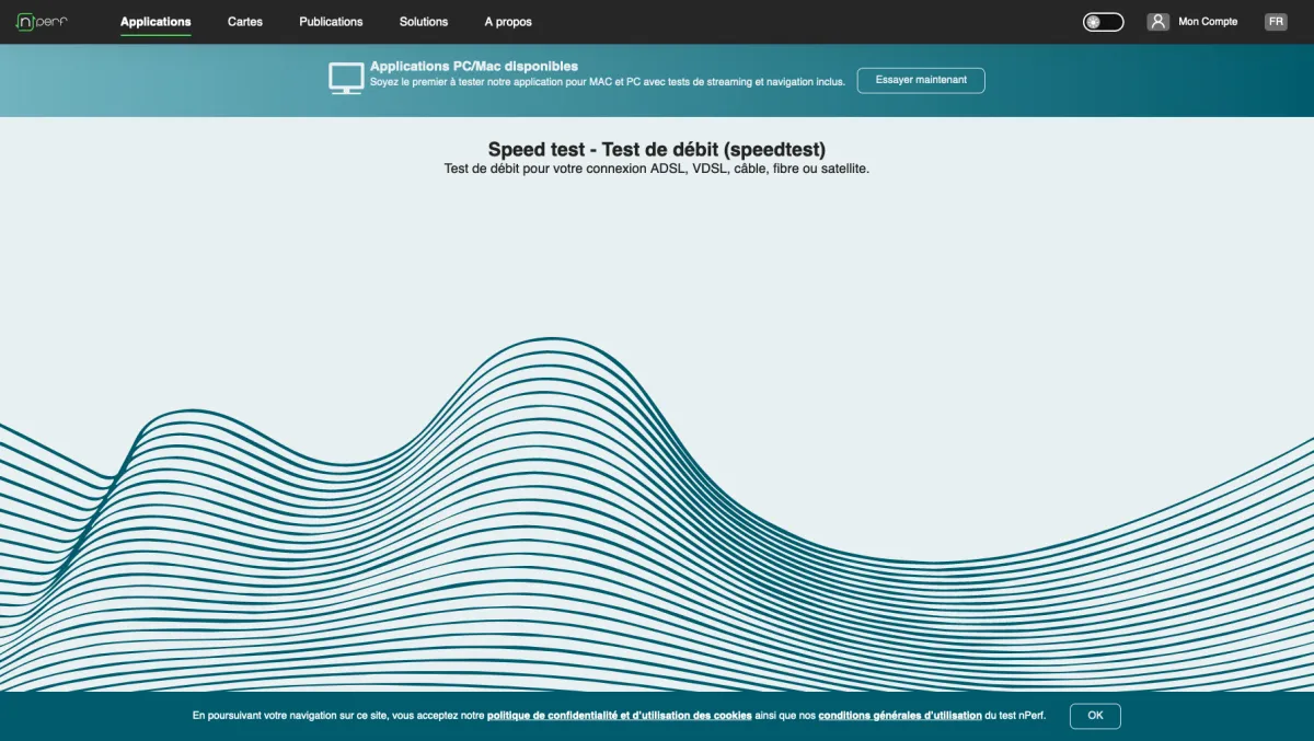 Interface nPerf : fonctionnalités, prix, alternatives