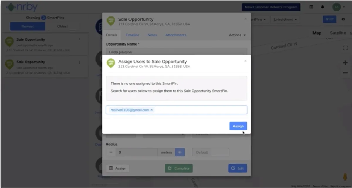 Interface Nrby: fonctionnalités, prix, alternatives