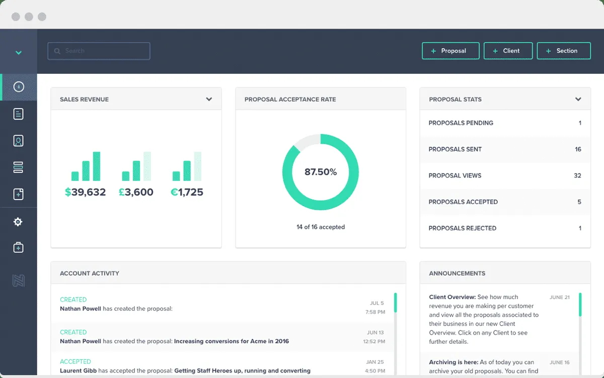 Interface Nusii: fonctionnalités, prix, alternatives