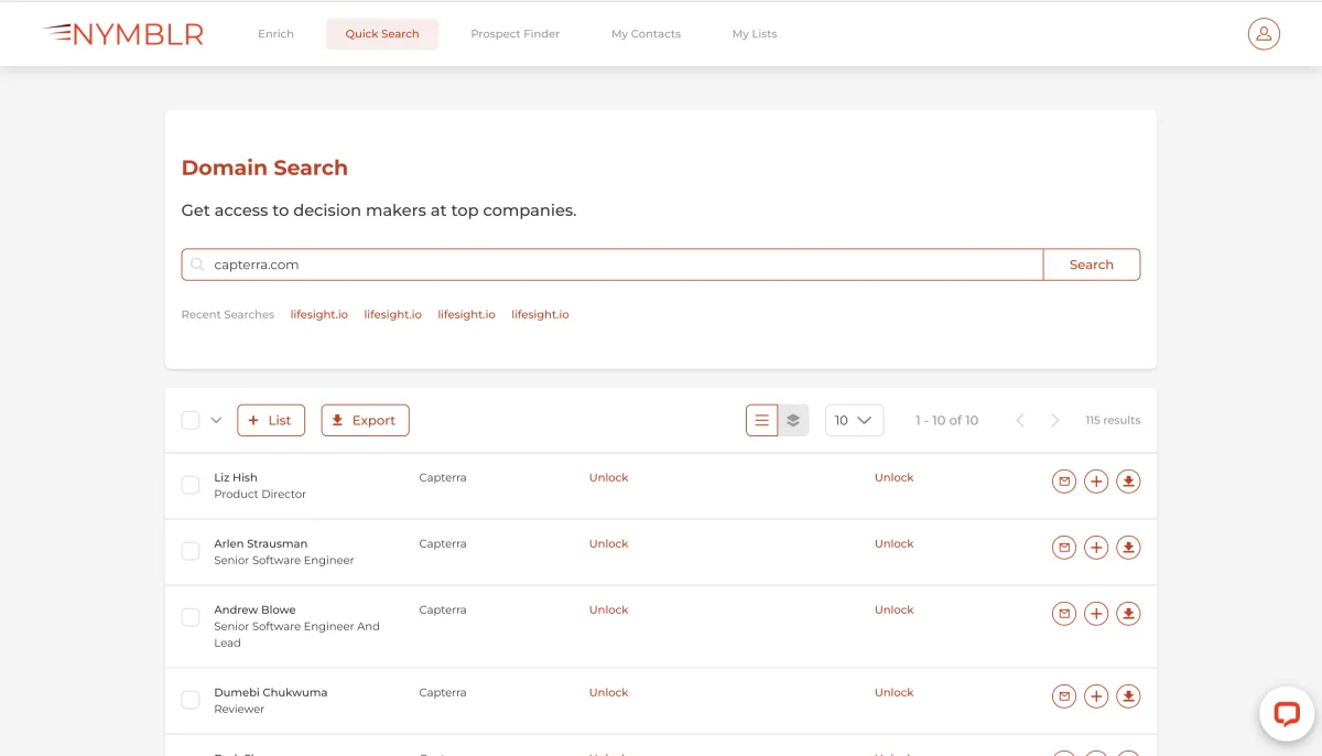 Notre avis sur Nymblr : un logiciel de gestion de leads (lead management) à découvrir