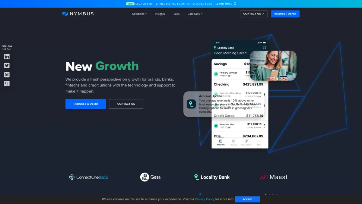 Interface Nymbus : fonctionnalités, prix, alternatives